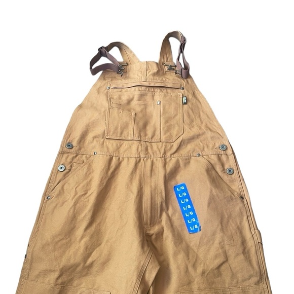 Holmes Workwear - Work Canvas Bib Overall - Picture 1 of 4